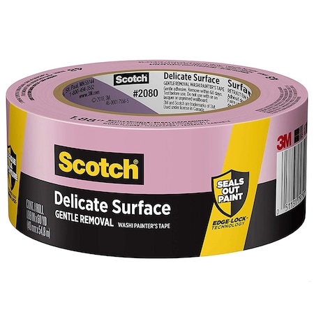 Scotch 1.88 x 60 Yds Blue Scotch Delicate Surface Painter's Tape 2080-48NC